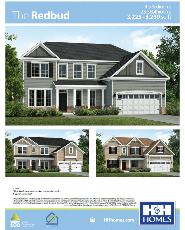 The Redbud Brochure